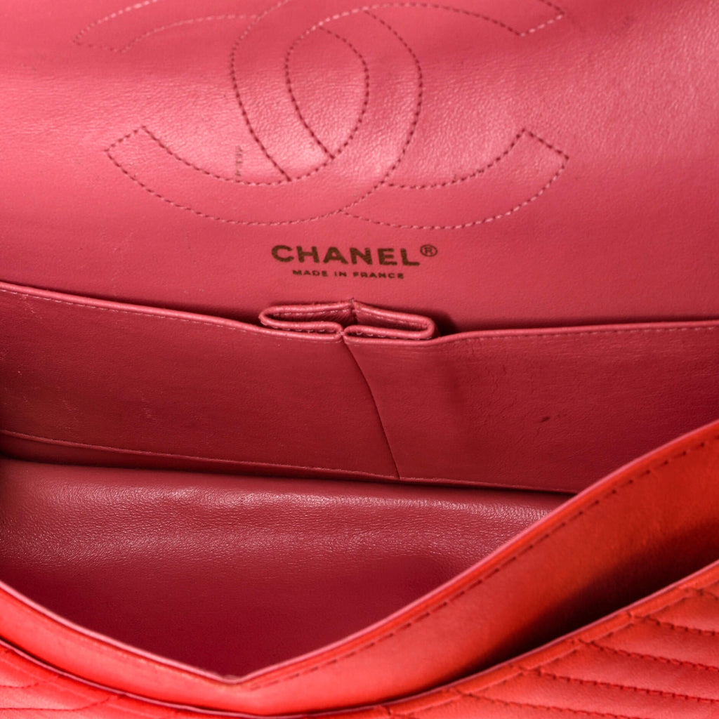 Reissue 2.55 Flap Bag Chevron Sheepskin 226