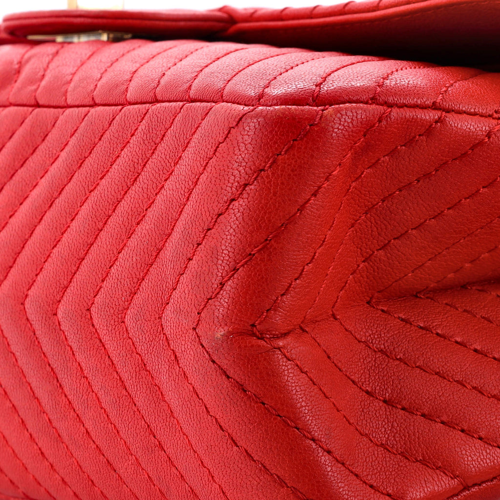 Reissue 2.55 Flap Bag Chevron Sheepskin 226
