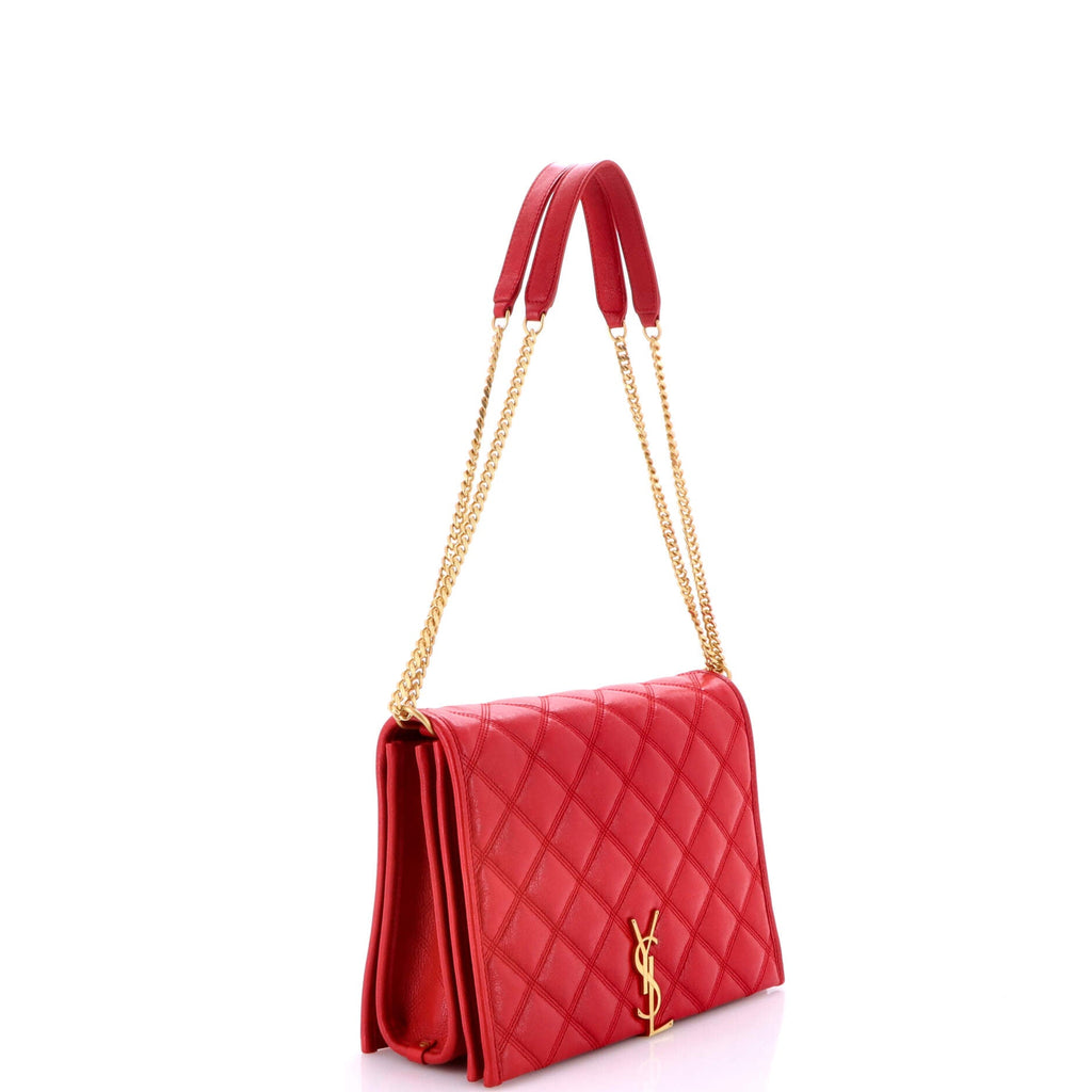 Becky Shoulder Bag Quilted Leather Small