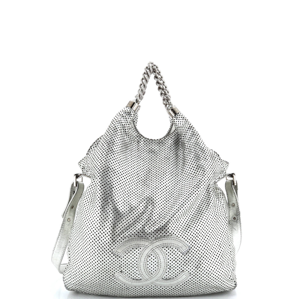 Rodeo Drive Hobo Perforated Leather Medium