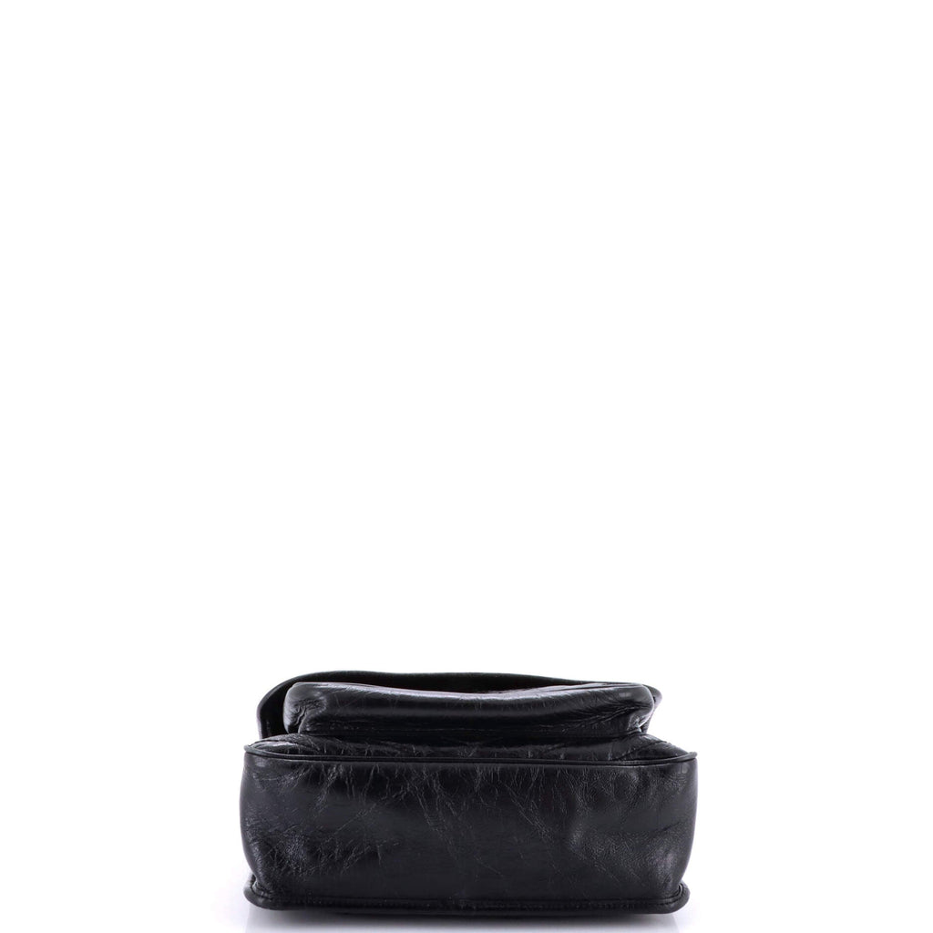 Niki Chain Flap Bag Matelasse Chevron Leather Medium