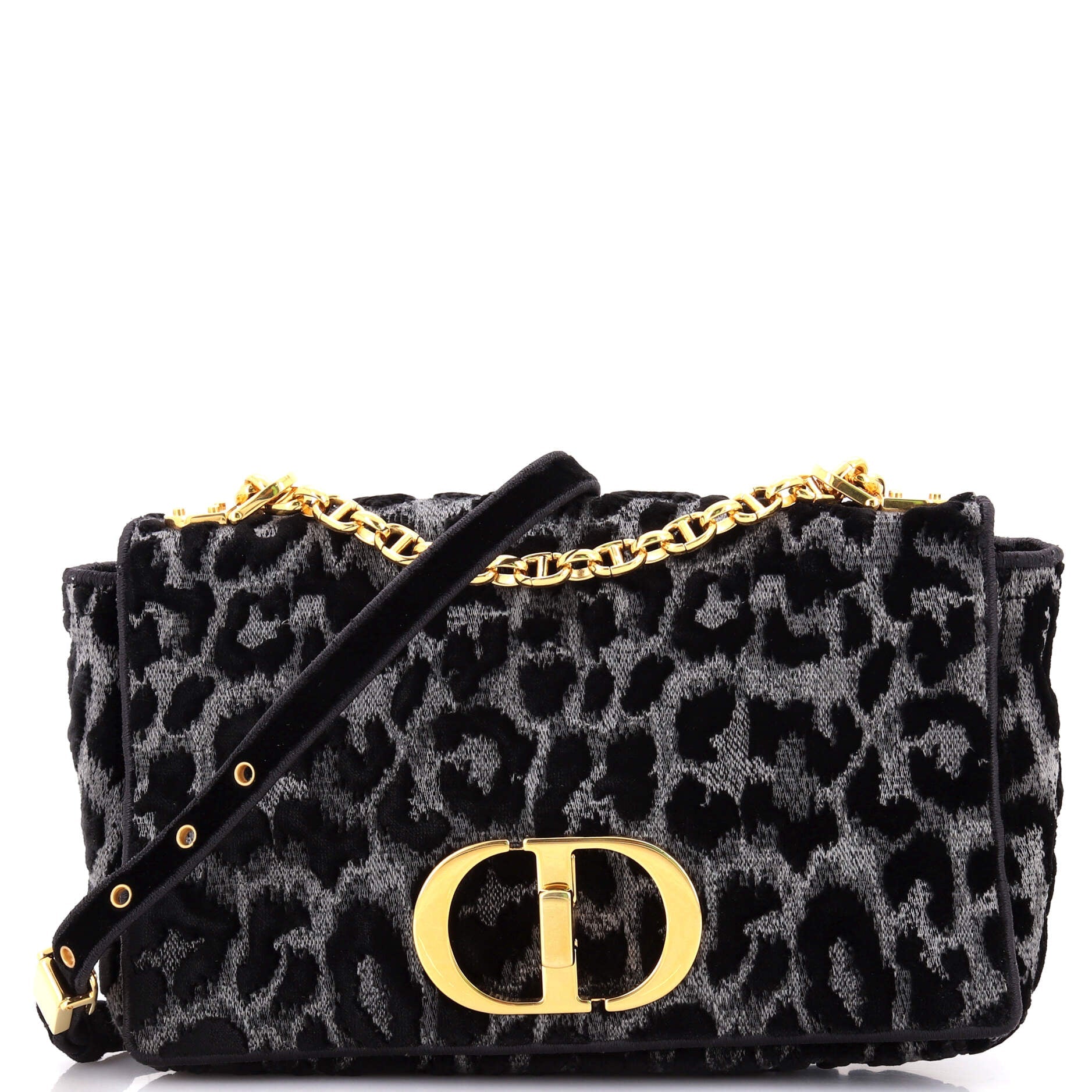 Caro Bag Mizza Embroidered Velvet Medium