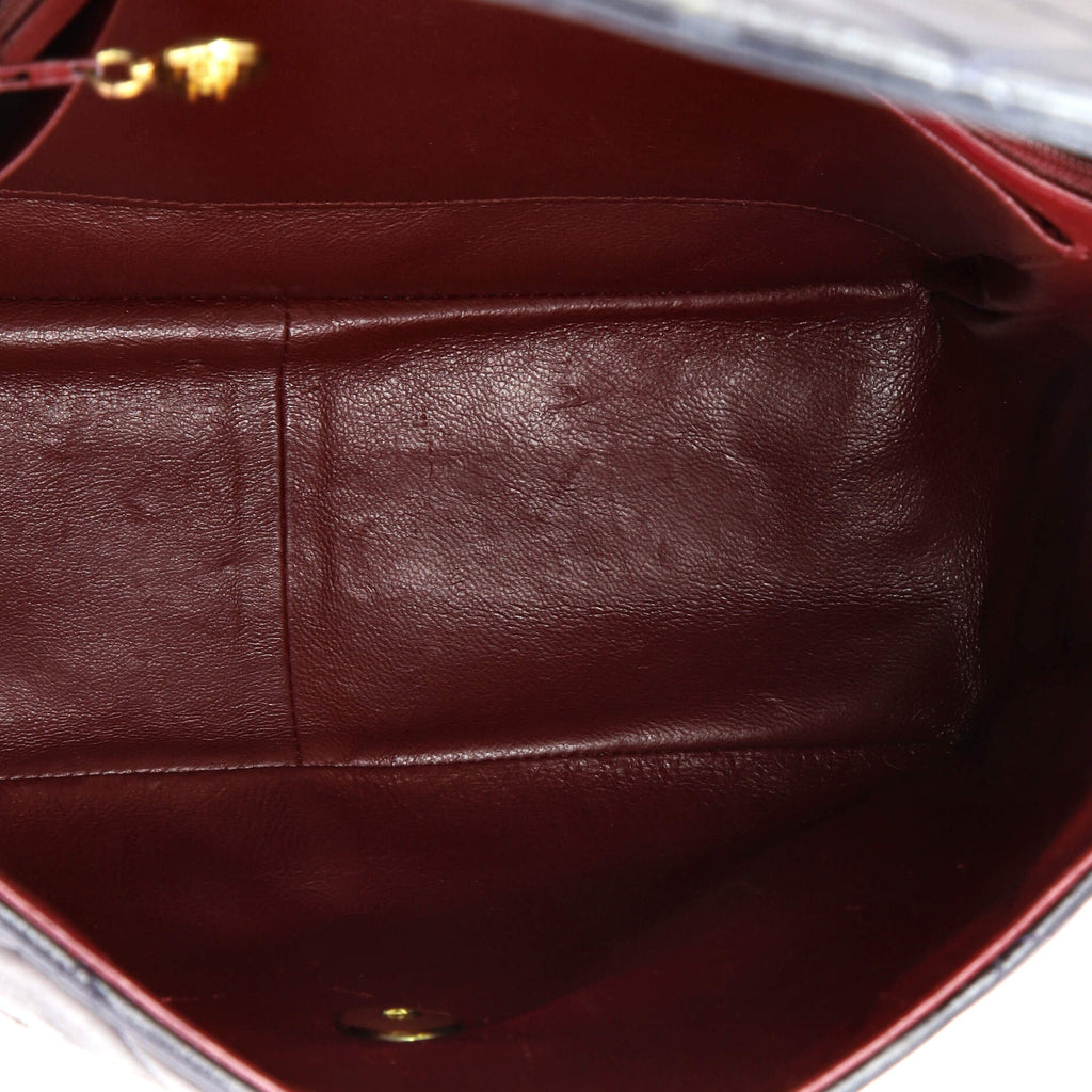 Vintage Square CC Flap Bag Quilted Lambskin Medium