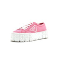 Women's Double Wheel Platform Sneakers Nylon
