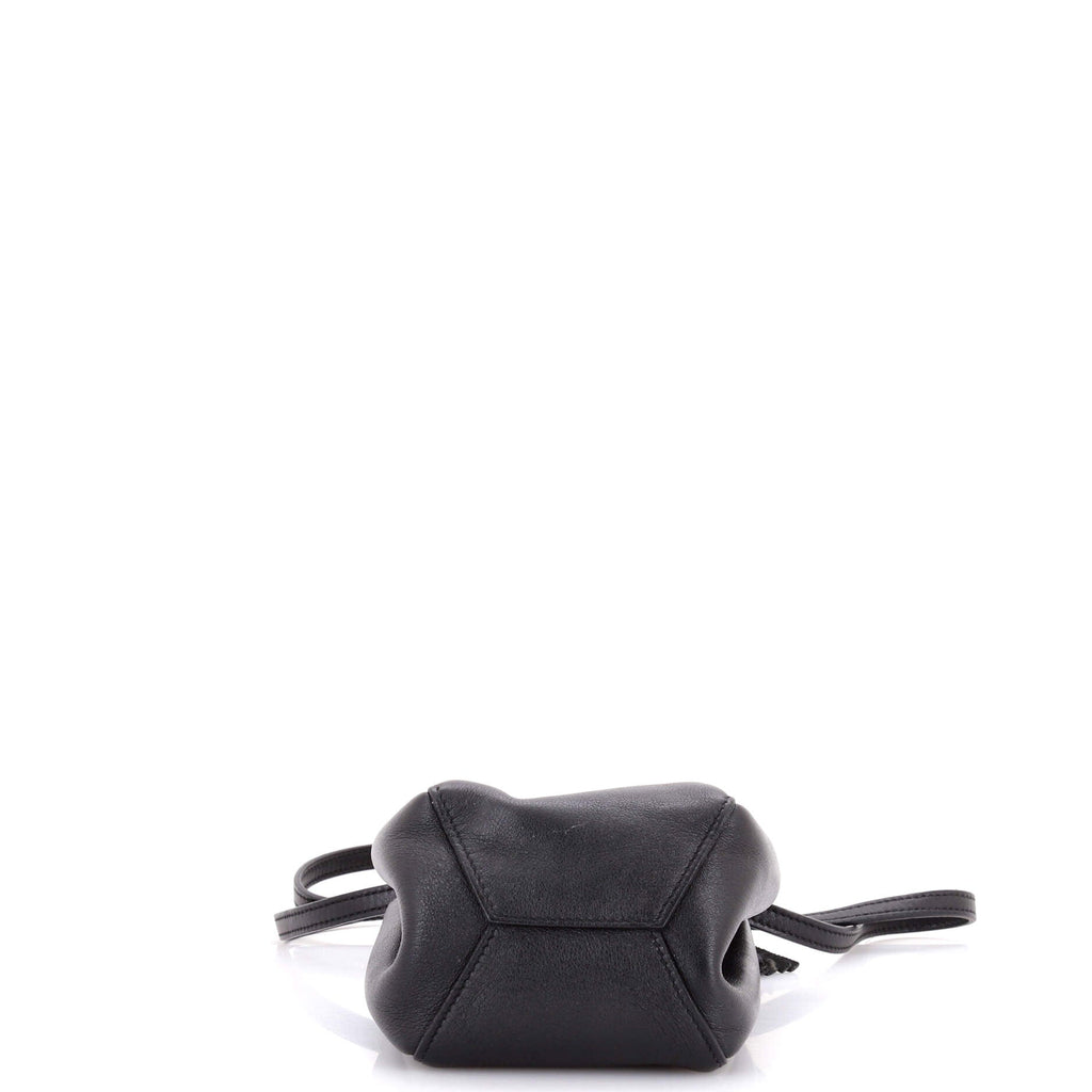 Monogram Bourse Bucket Bag Embellished Leather Mini