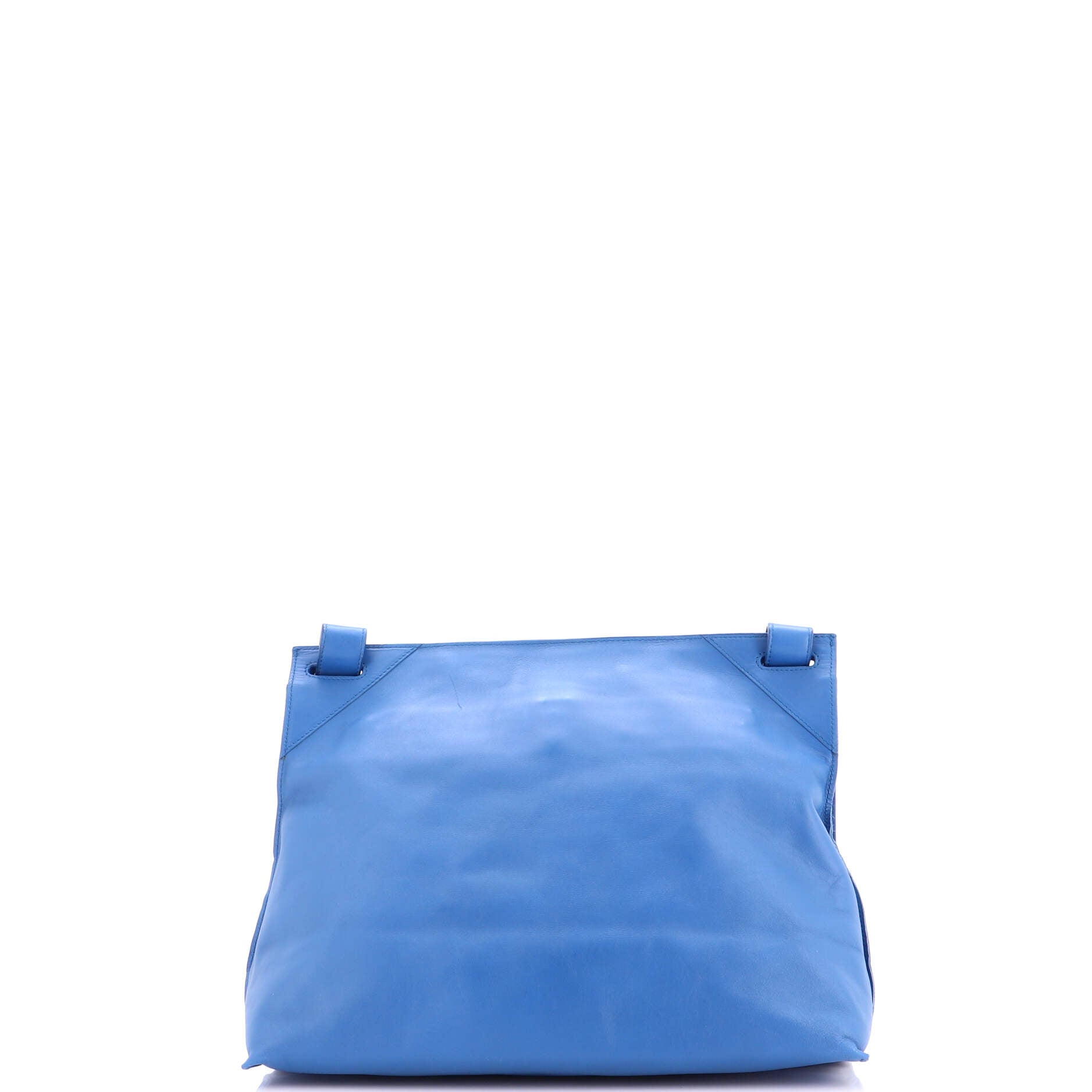 Square Panelled Messenger Bag Intrecciato Nappa Large