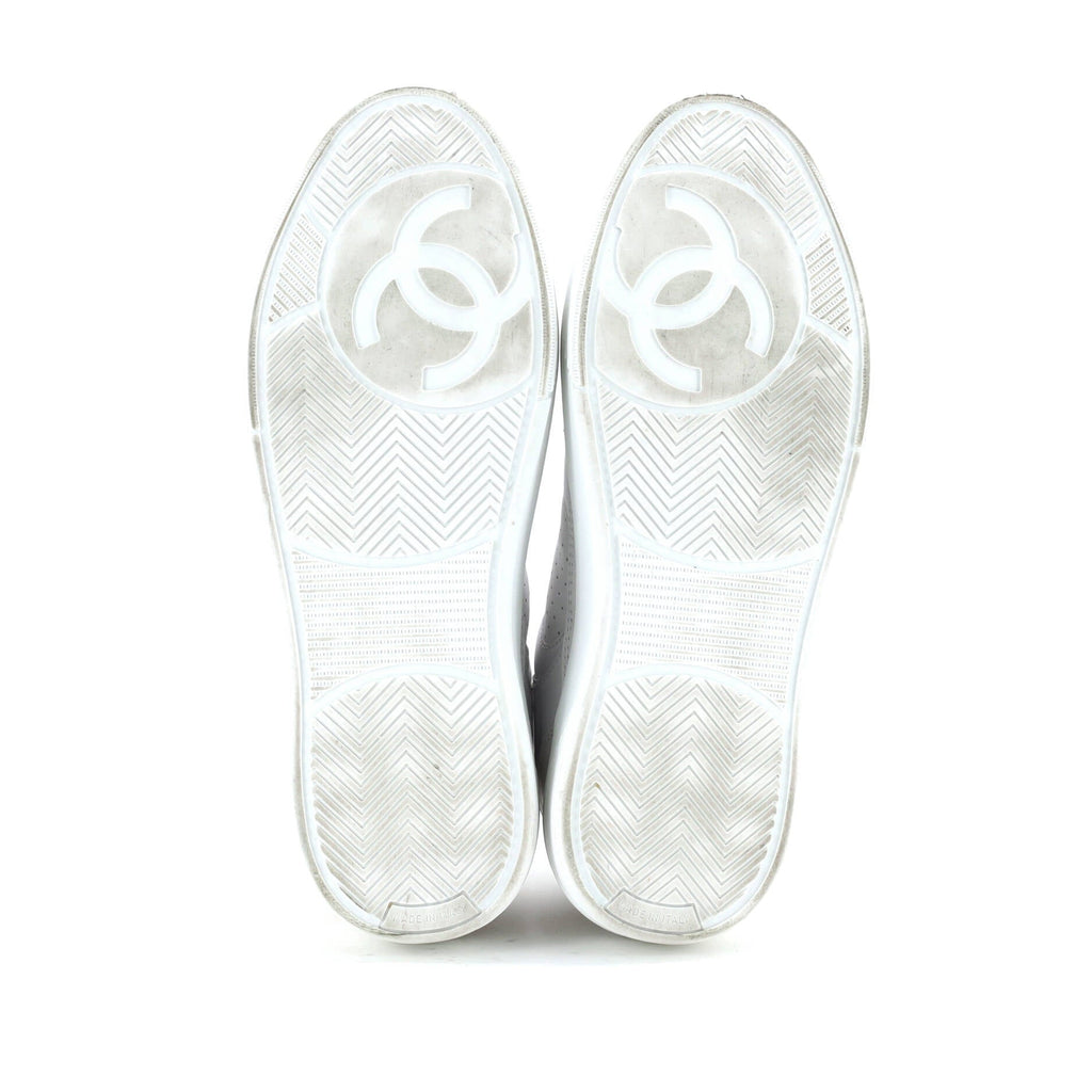 Women's CC Low-Top Sneakers Perforated Leather