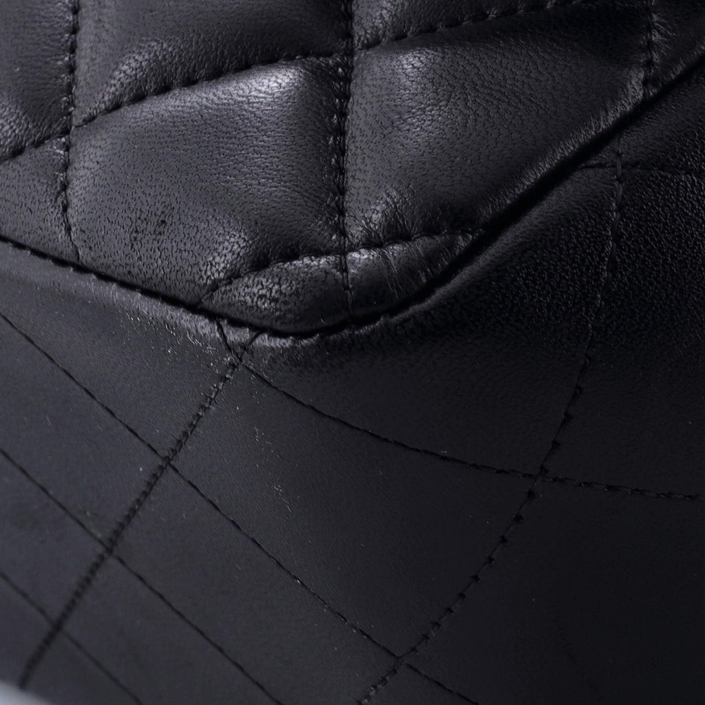 Classic Double Flap Bag Quilted Lambskin Jumbo