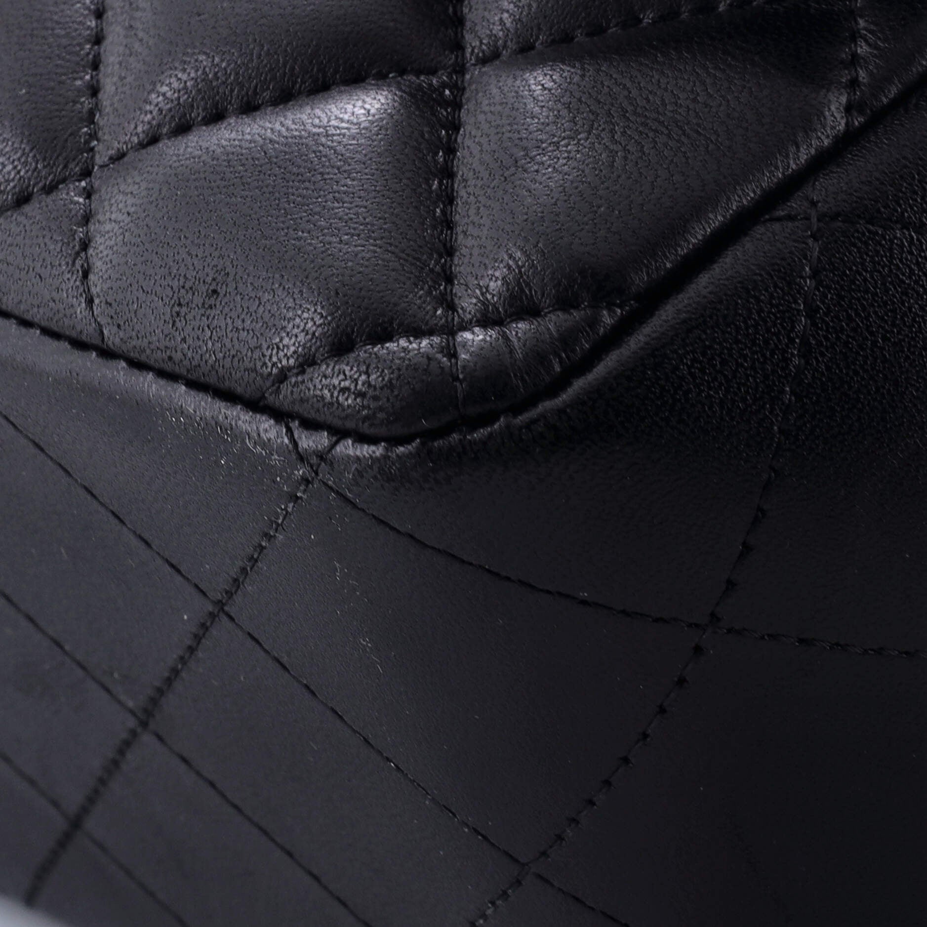Classic Double Flap Bag Quilted Lambskin Jumbo