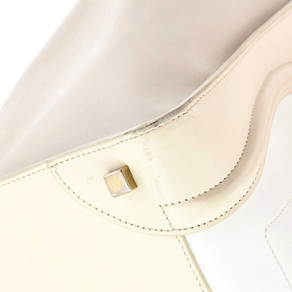 Tricolor Luggage Bag Leather Mini