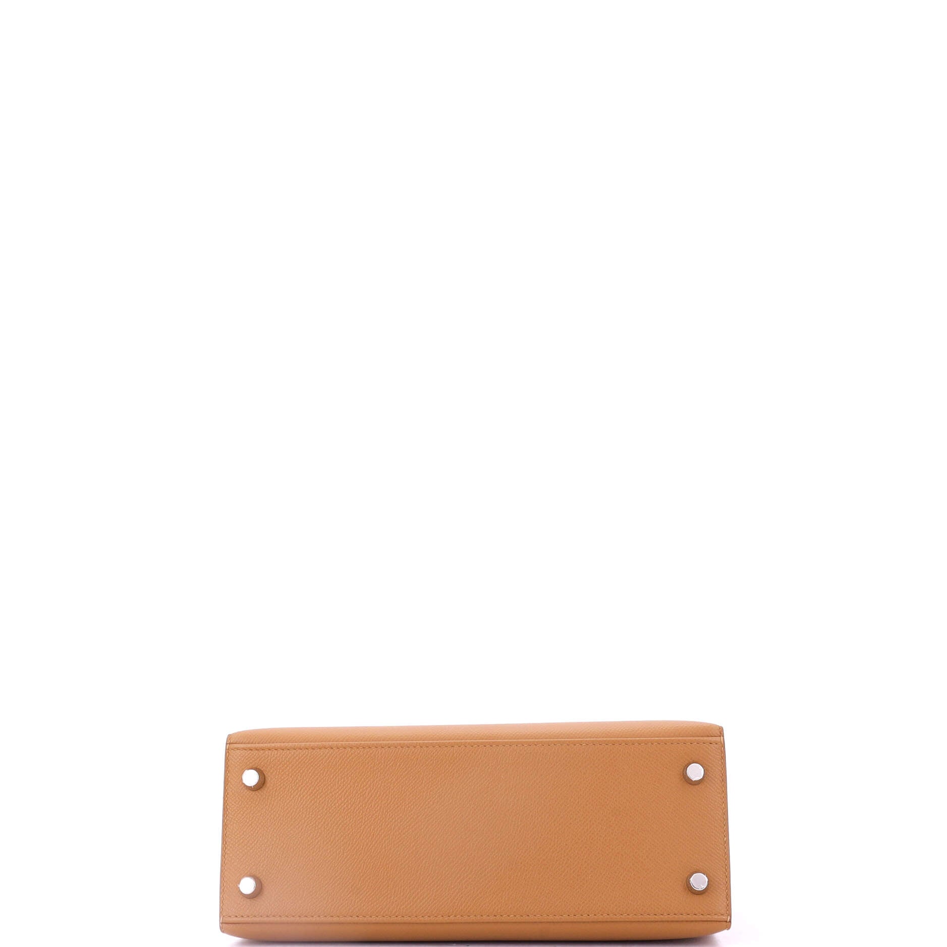 Kelly Handbag Verso Epsom with Palladium Hardware 25