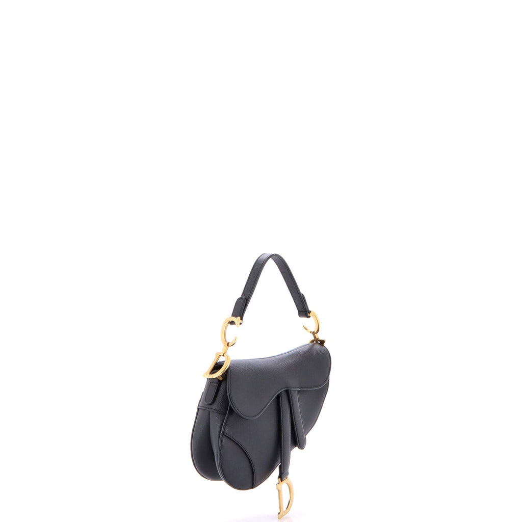 Saddle Handbag Leather Mini