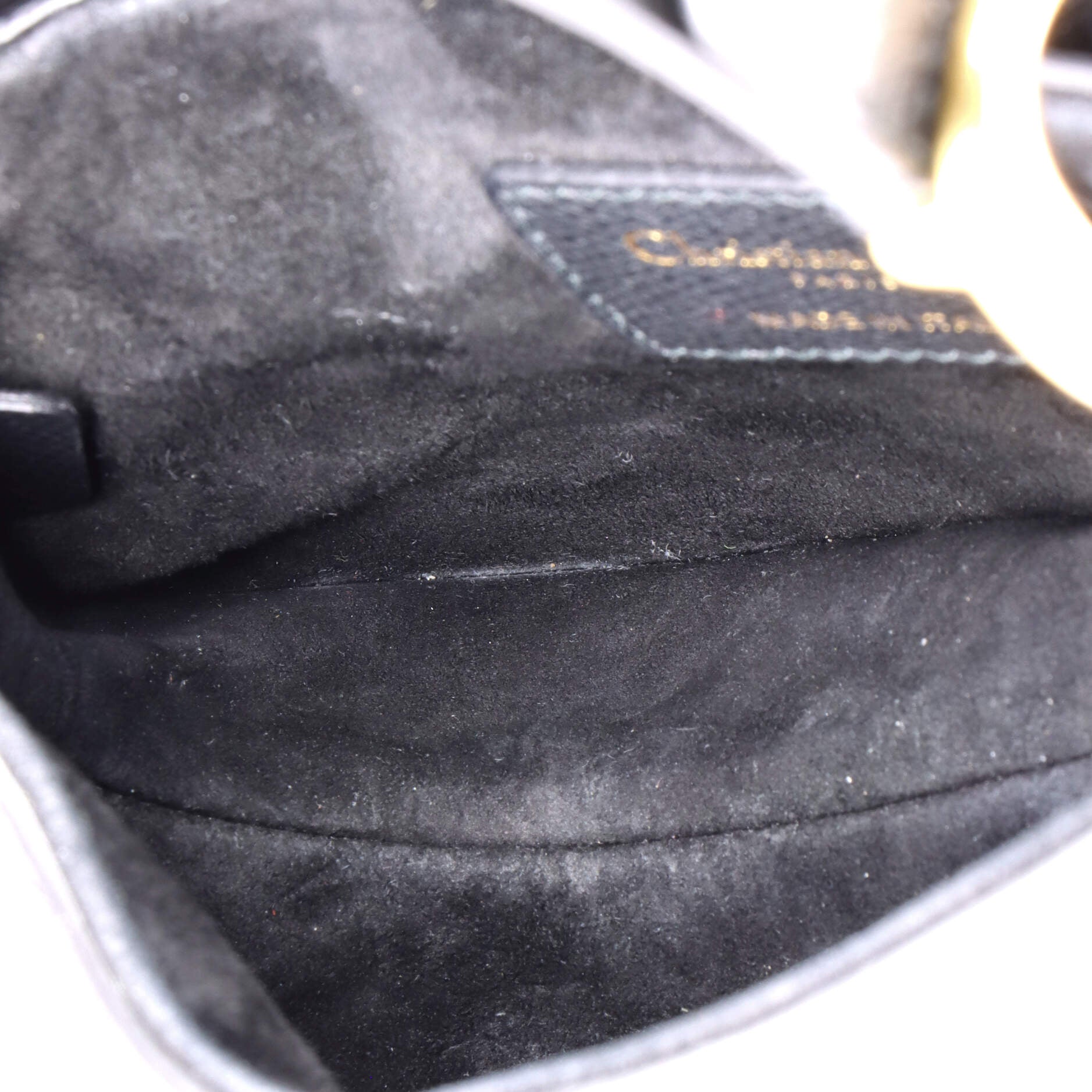 Saddle Handbag Leather Mini