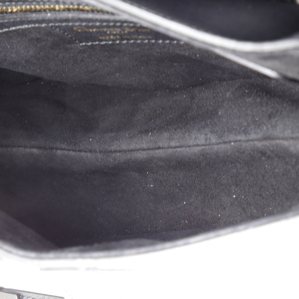 Saddle Handbag Leather Medium