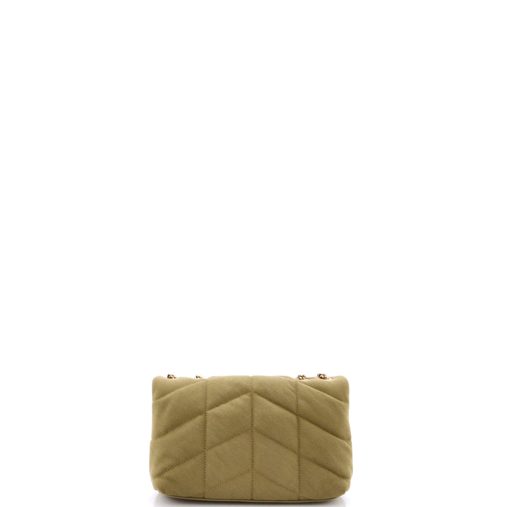 Loulou Puffer Shoulder Bag Quilted Canvas Mini