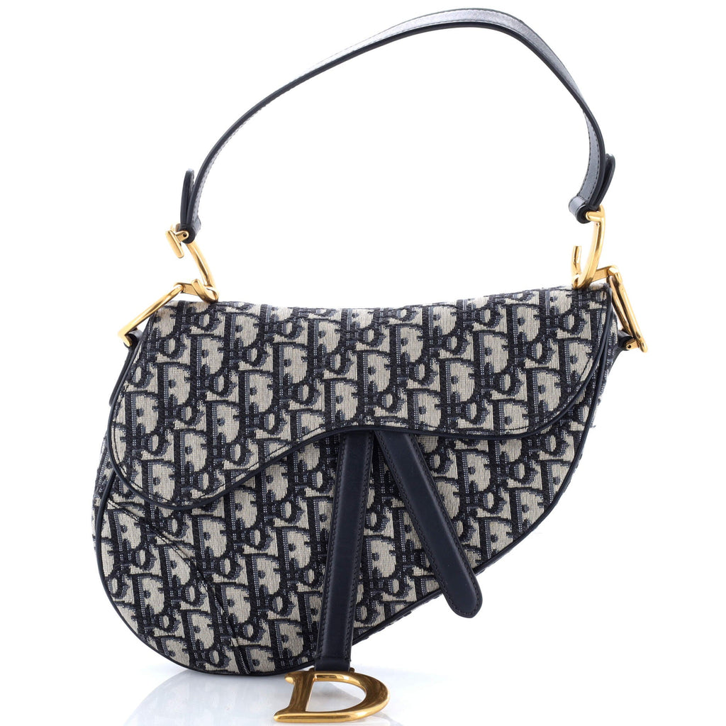 Saddle Handbag Oblique Canvas Medium