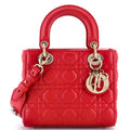 My Lady Dior Bag Cannage Quilt Lambskin