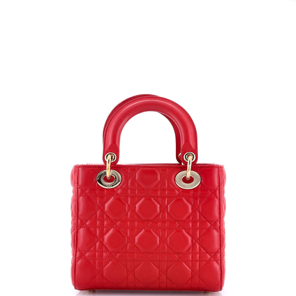 My Lady Dior Bag Cannage Quilt Lambskin
