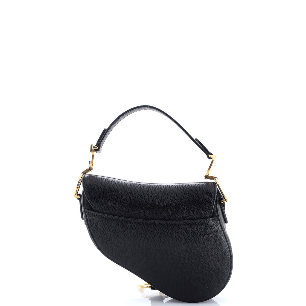 Saddle Handbag Leather Mini