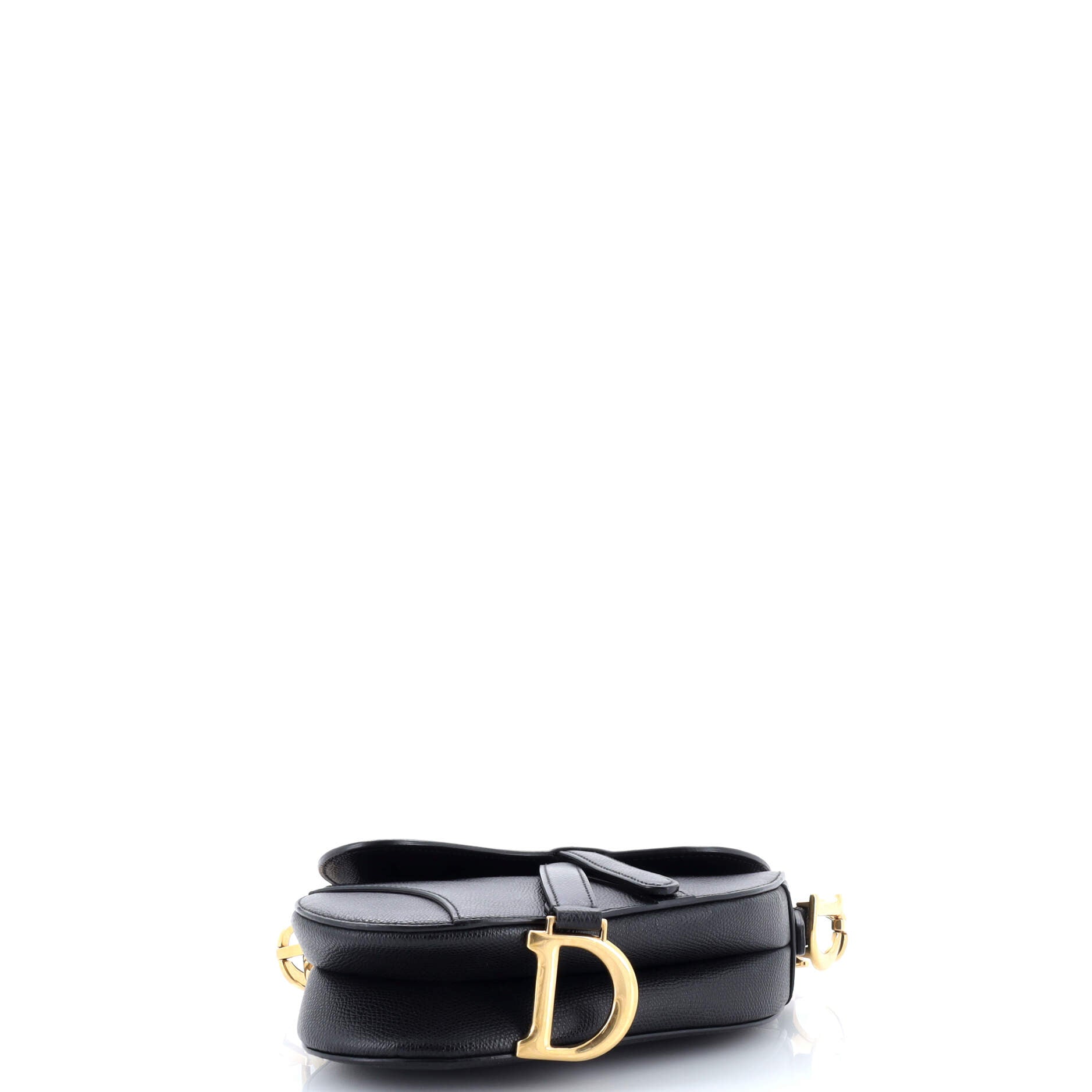 Saddle Handbag Leather Mini