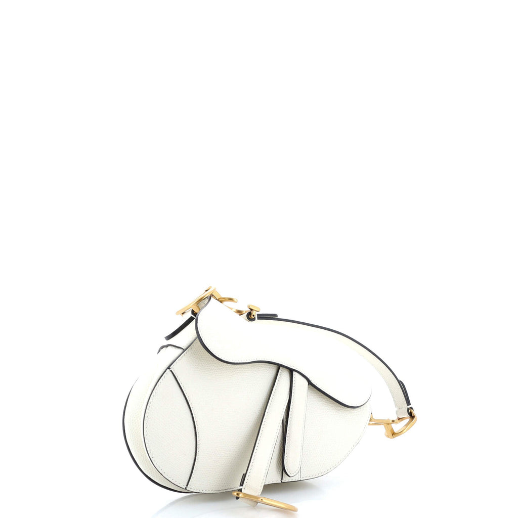 Saddle Handbag Leather Mini