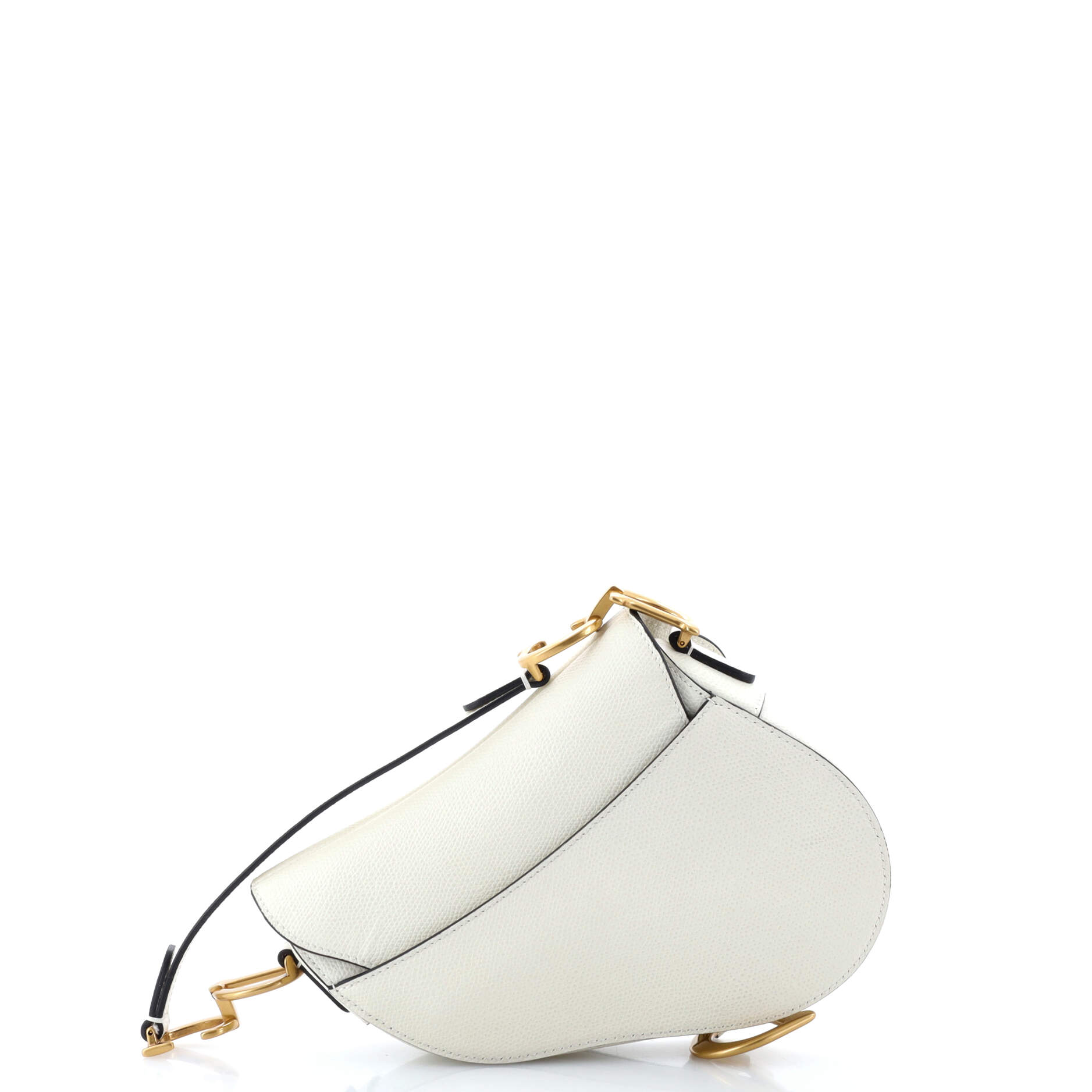 Saddle Handbag Leather Mini