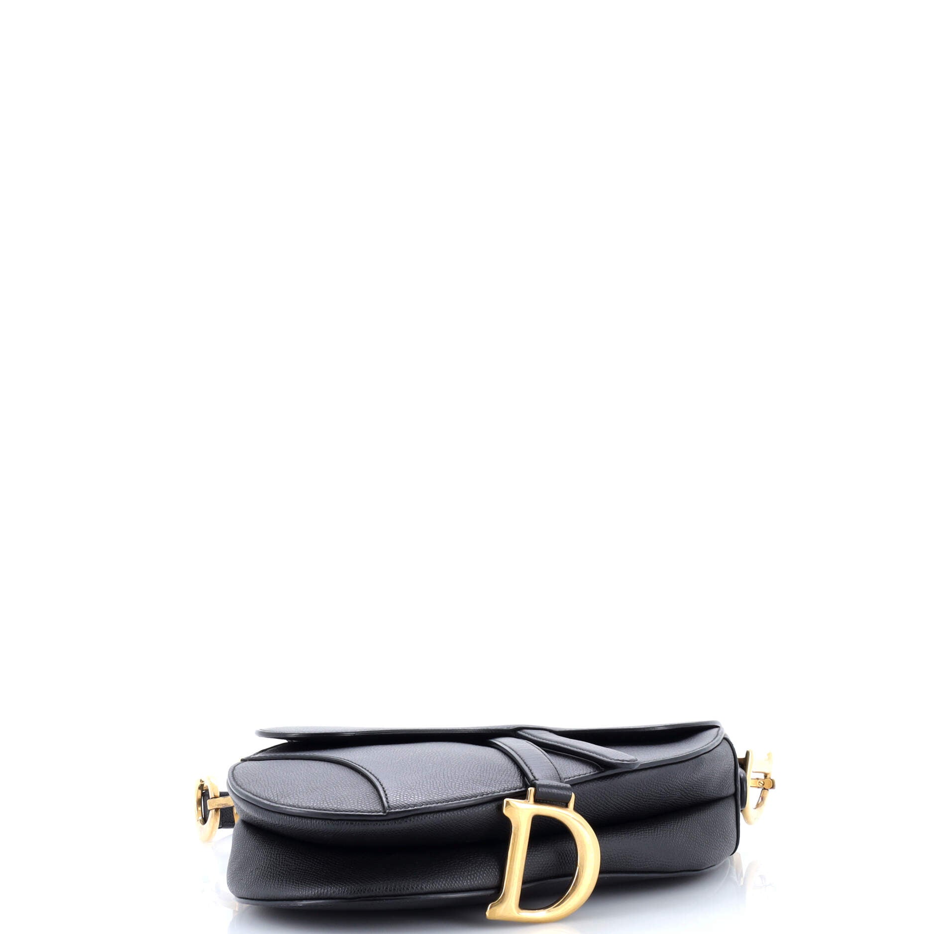 Saddle Handbag Leather Medium