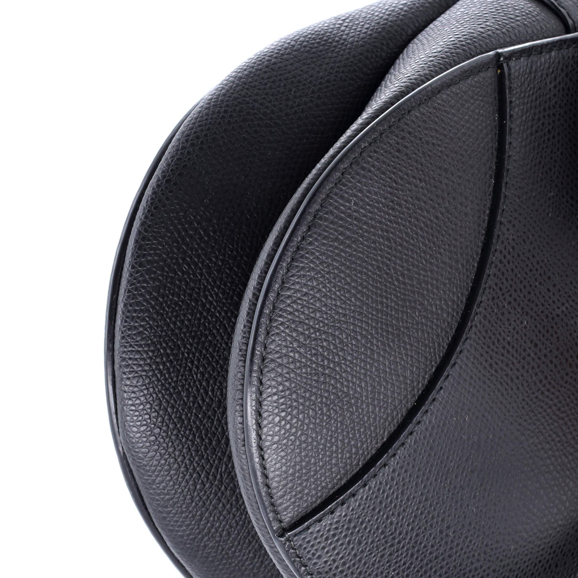 Saddle Handbag Leather Medium