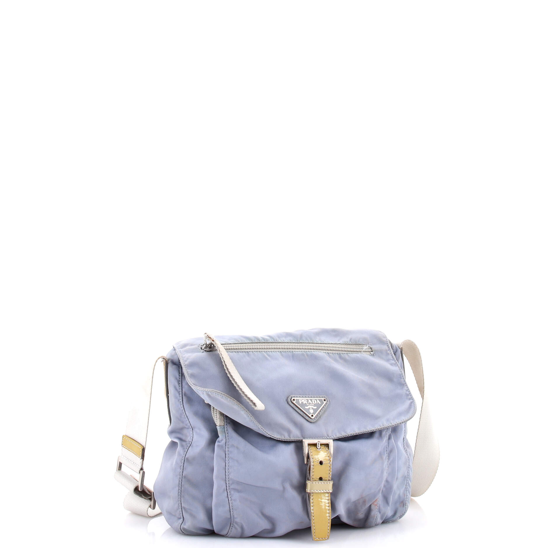 Buckle Messenger Bag Tessuto Small