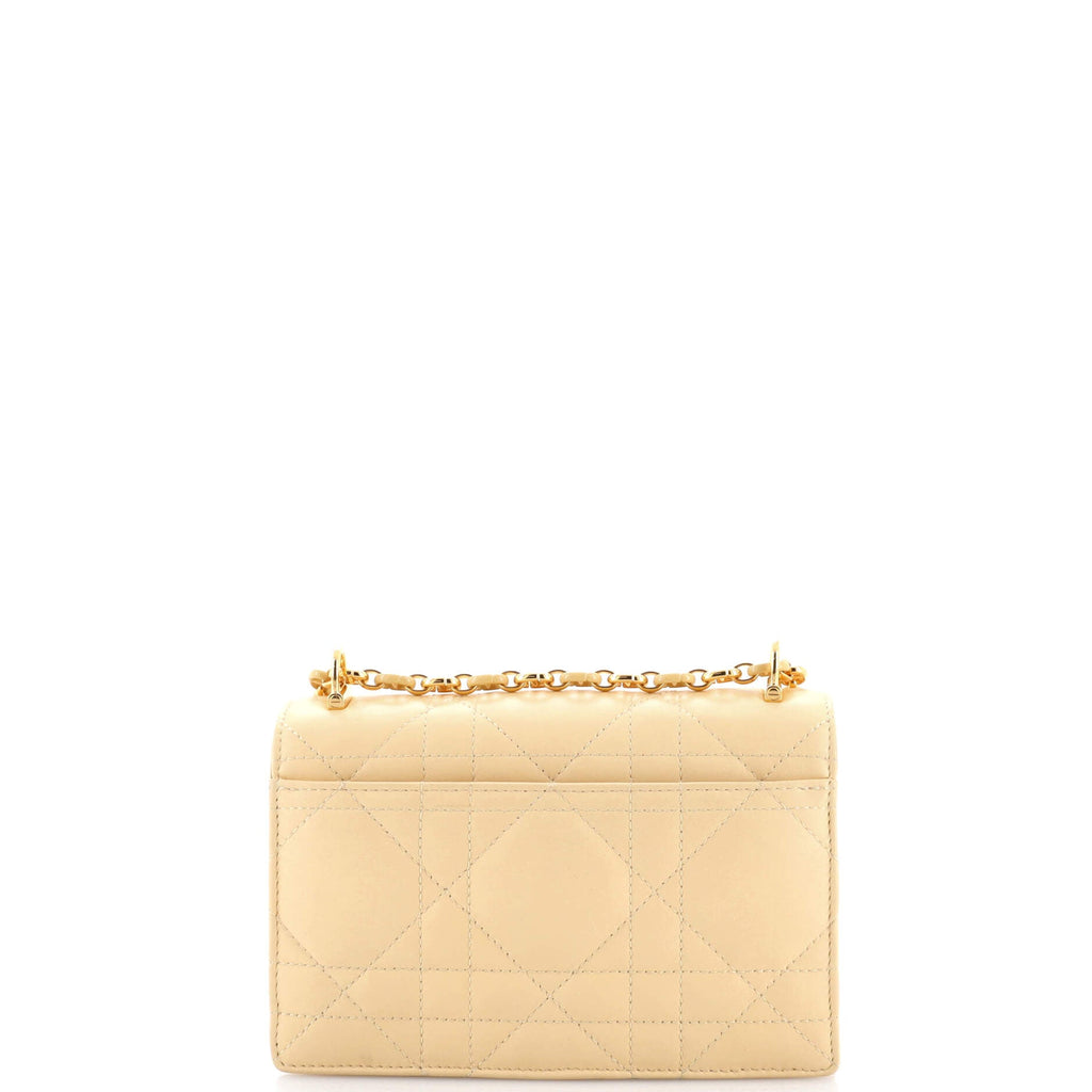 Miss Caro Flap Bag Cannage Quilt Calfskin Mini