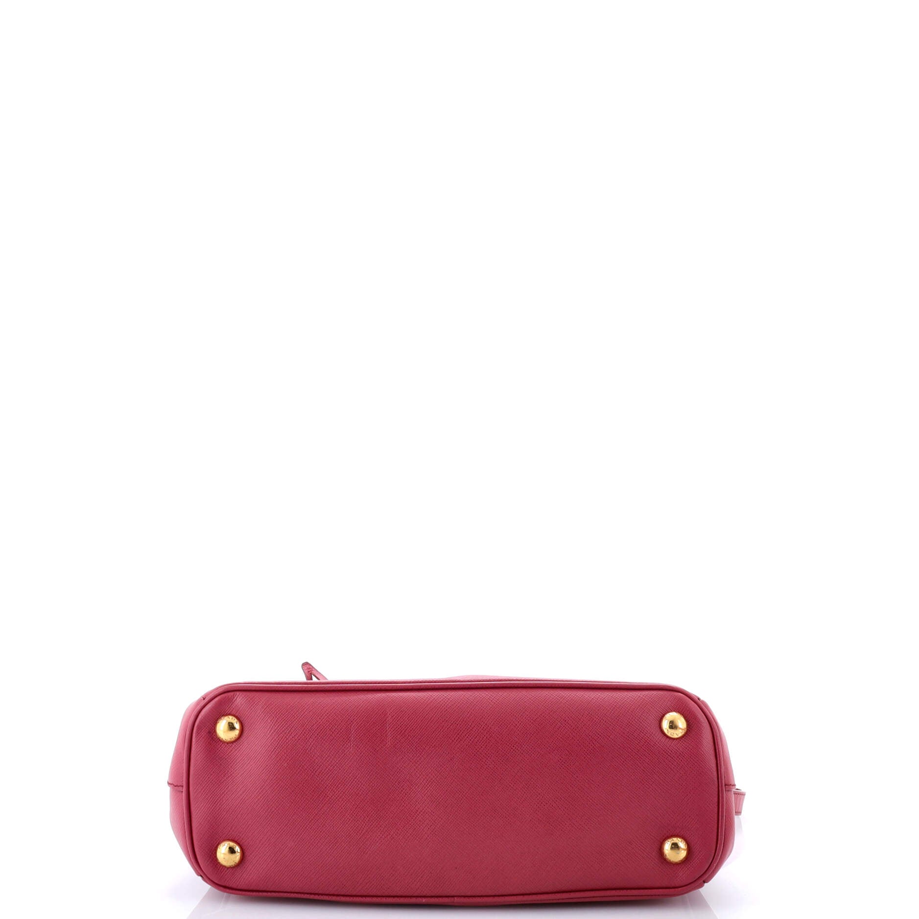 Double Zip Lux Tote Saffiano Leather Small