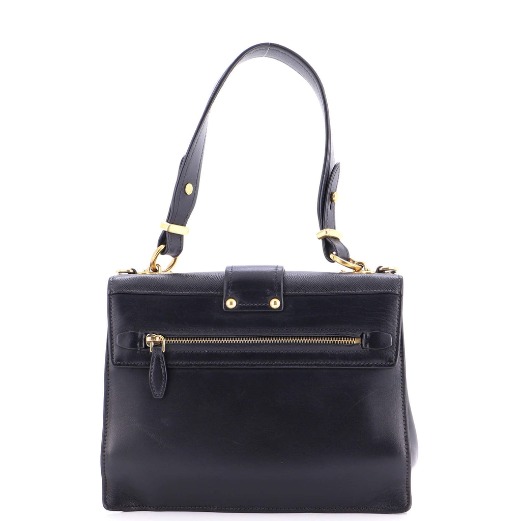 Cahier Convertible Shoulder Bag City Calf and Saffiano Medium