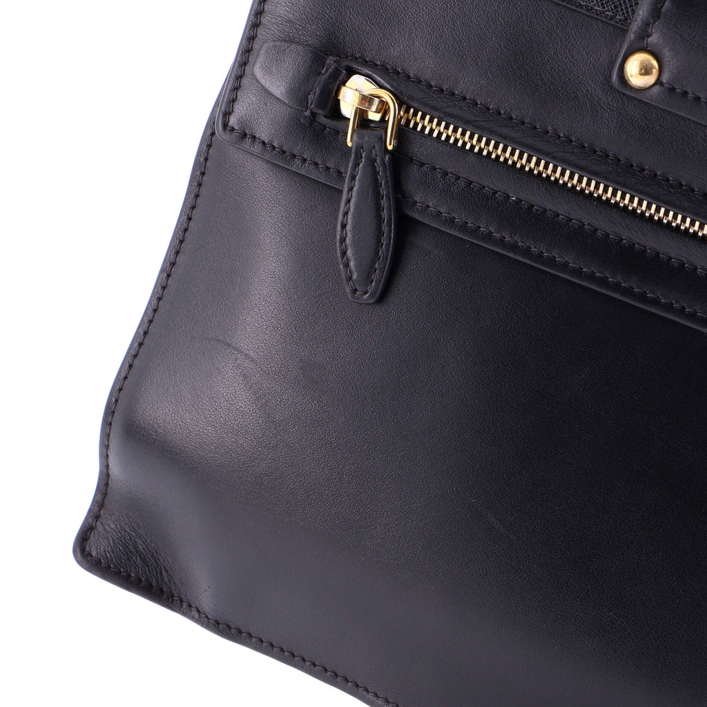 Cahier Convertible Shoulder Bag City Calf and Saffiano Medium