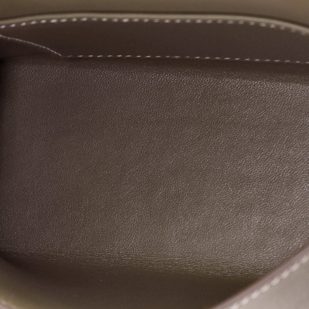 Kelly Mini II Bag Grey Epsom with Palladium Hardware 20