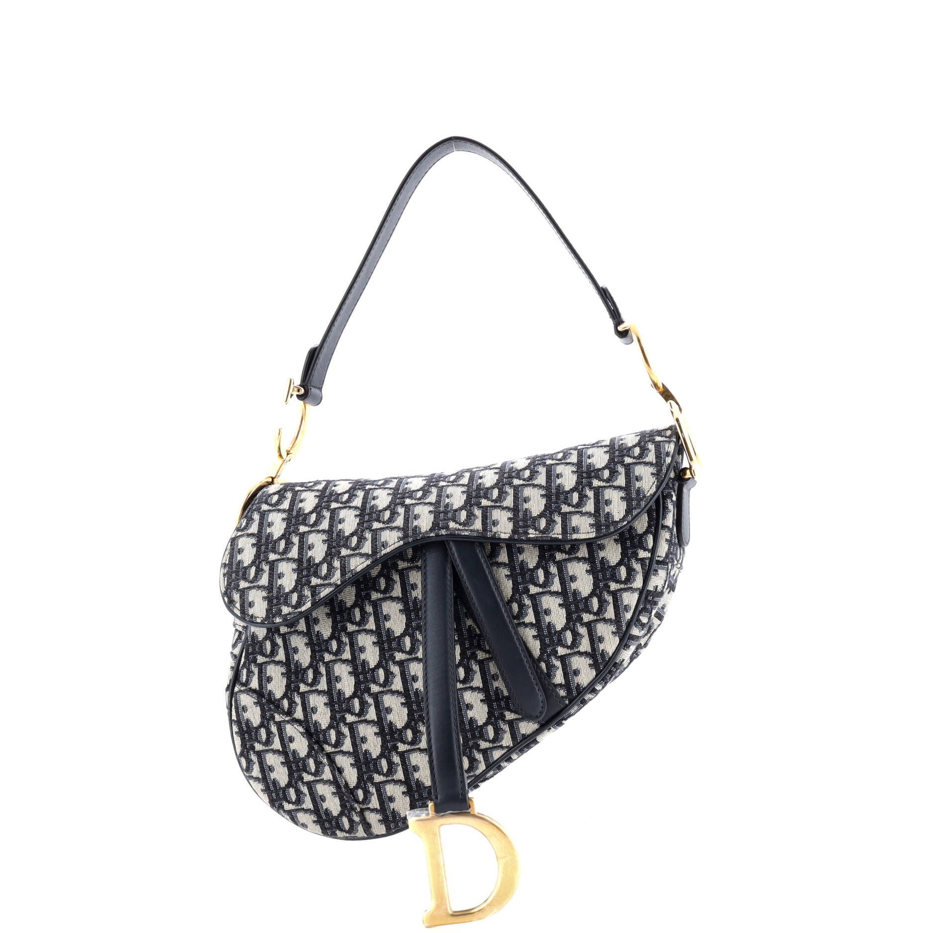 Saddle Handbag Oblique Canvas Medium