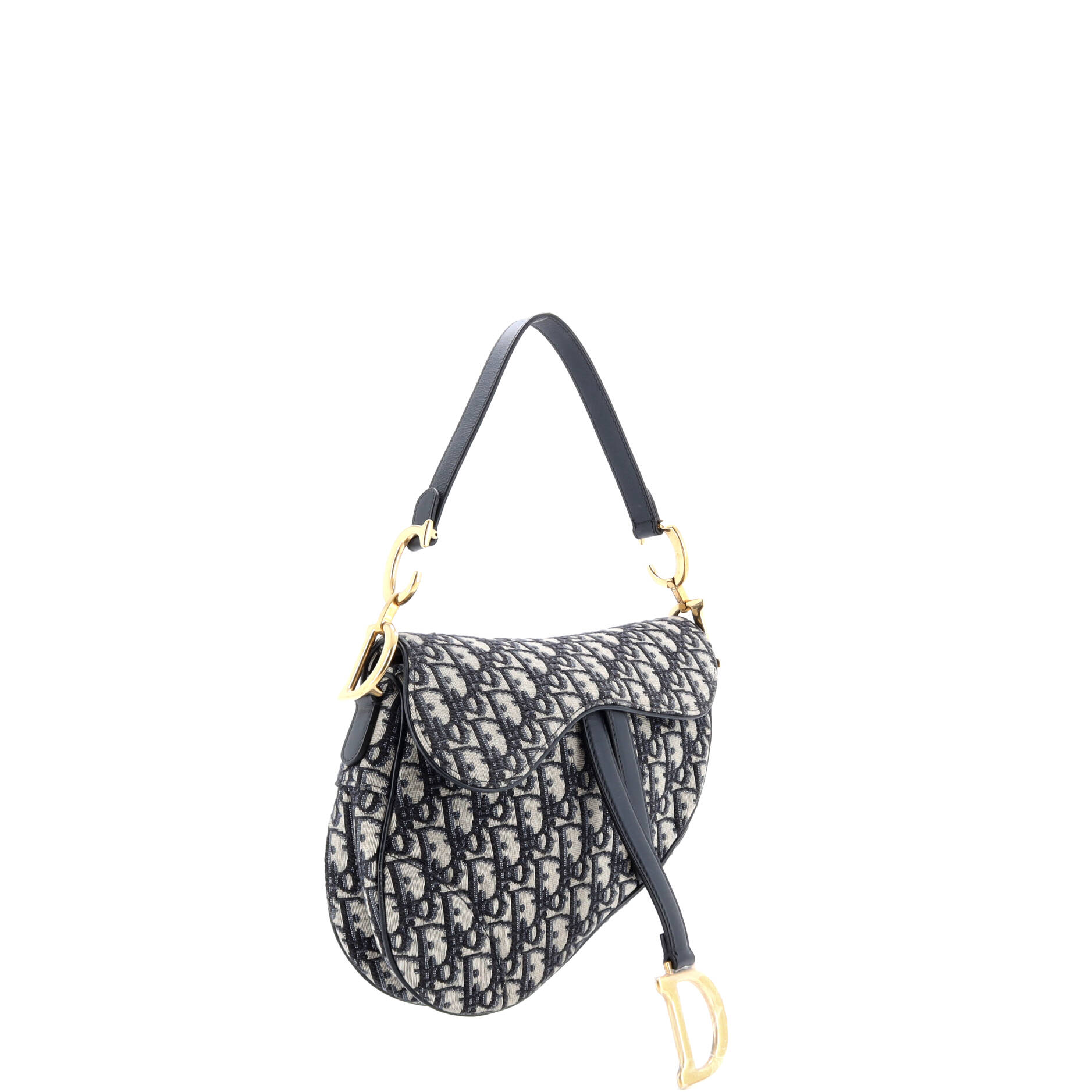 Saddle Handbag Oblique Canvas Medium
