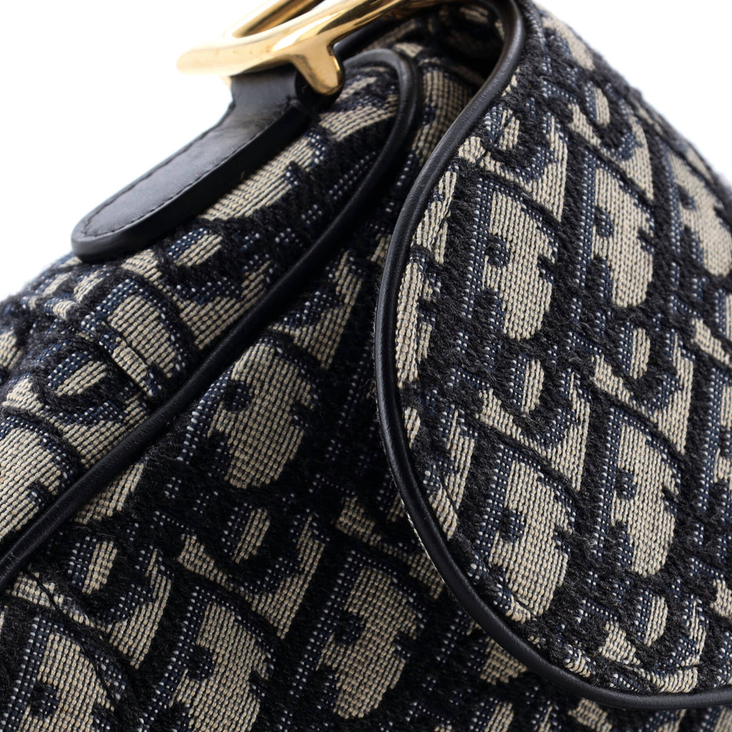 Saddle Handbag Oblique Canvas Medium