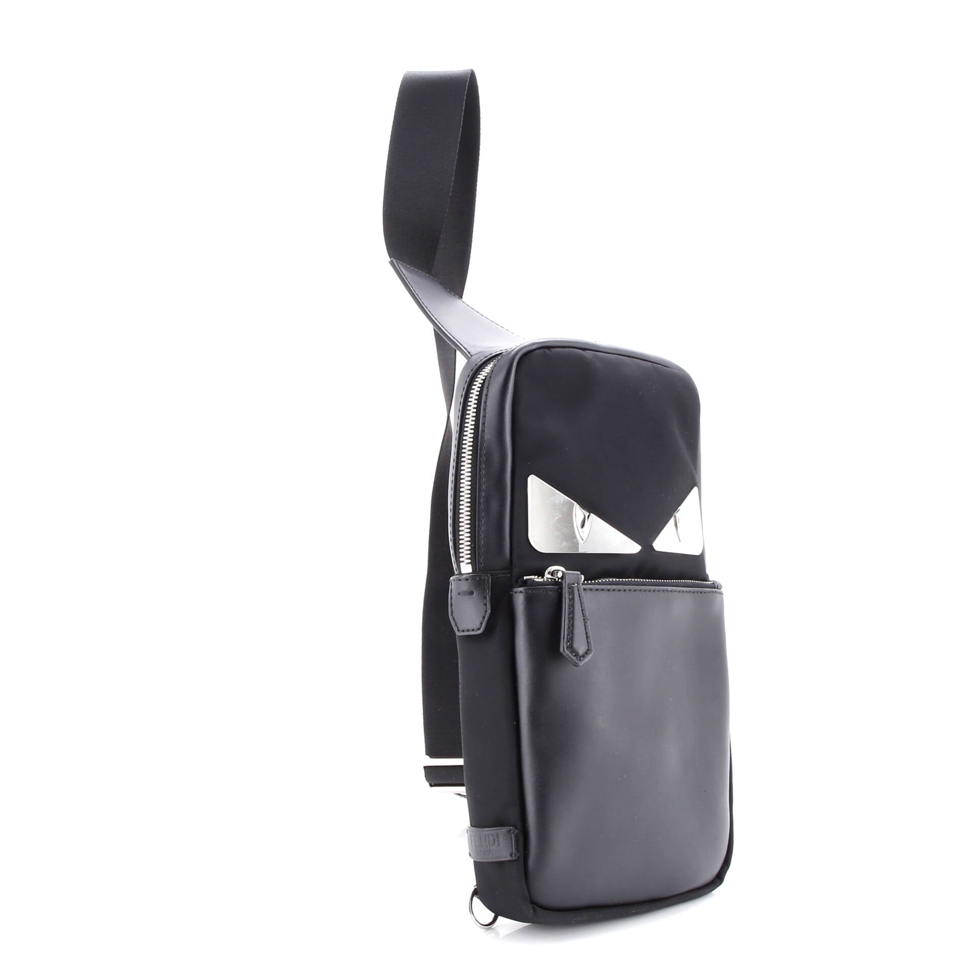 Monster Sling Bag Nylon and Leather Medium