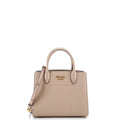 Bibliotheque Tote Saffiano with City Calf Mini
