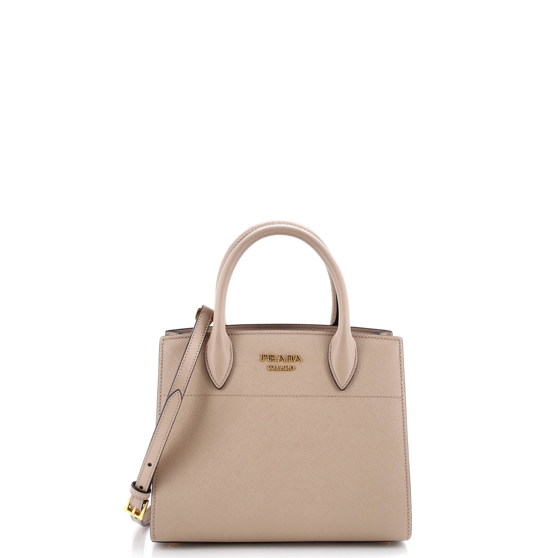Bibliotheque Tote Saffiano with City Calf Mini