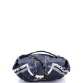 Balusoie Bag Printed Silk and Leather