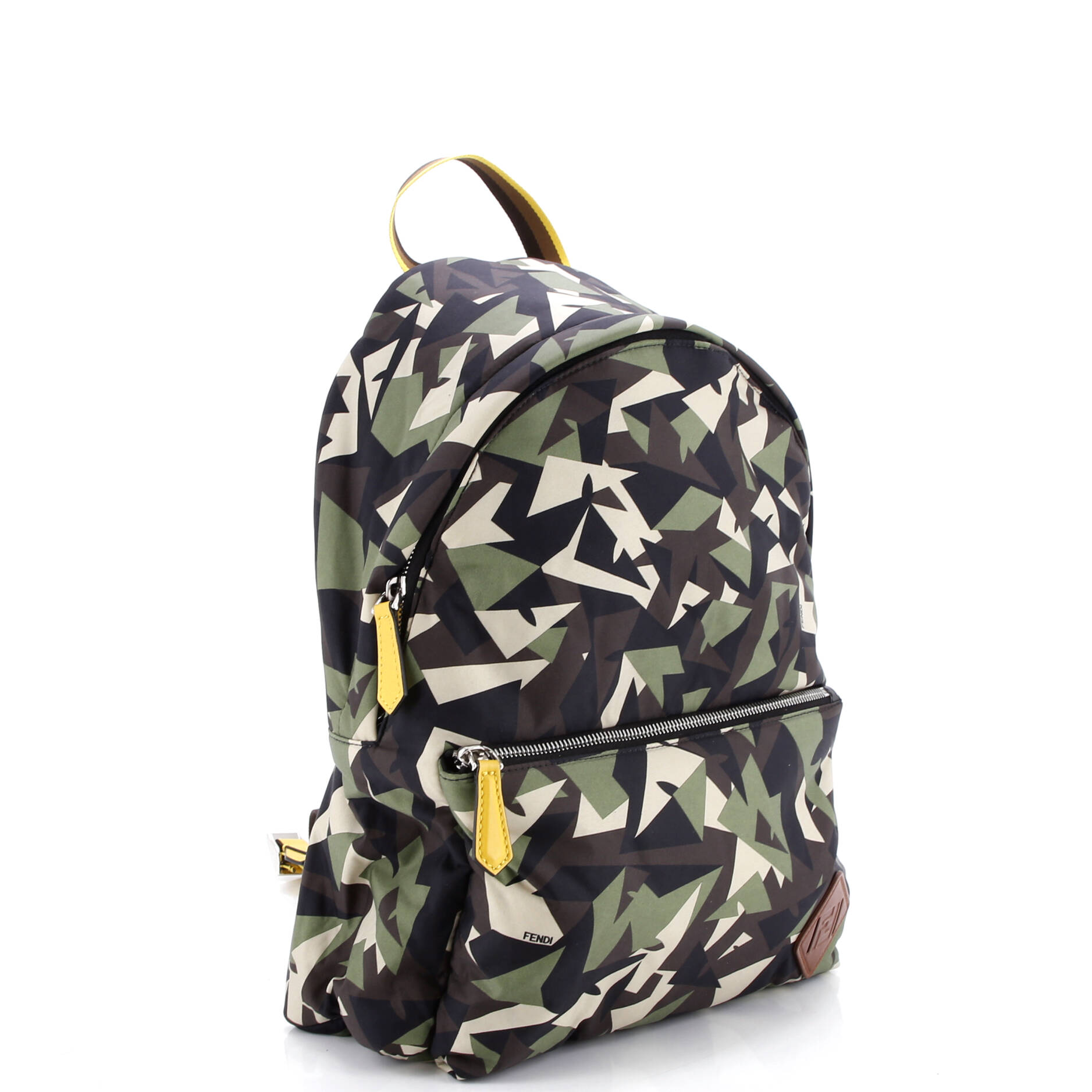Front Pocket Backpack Printed Nylon Large