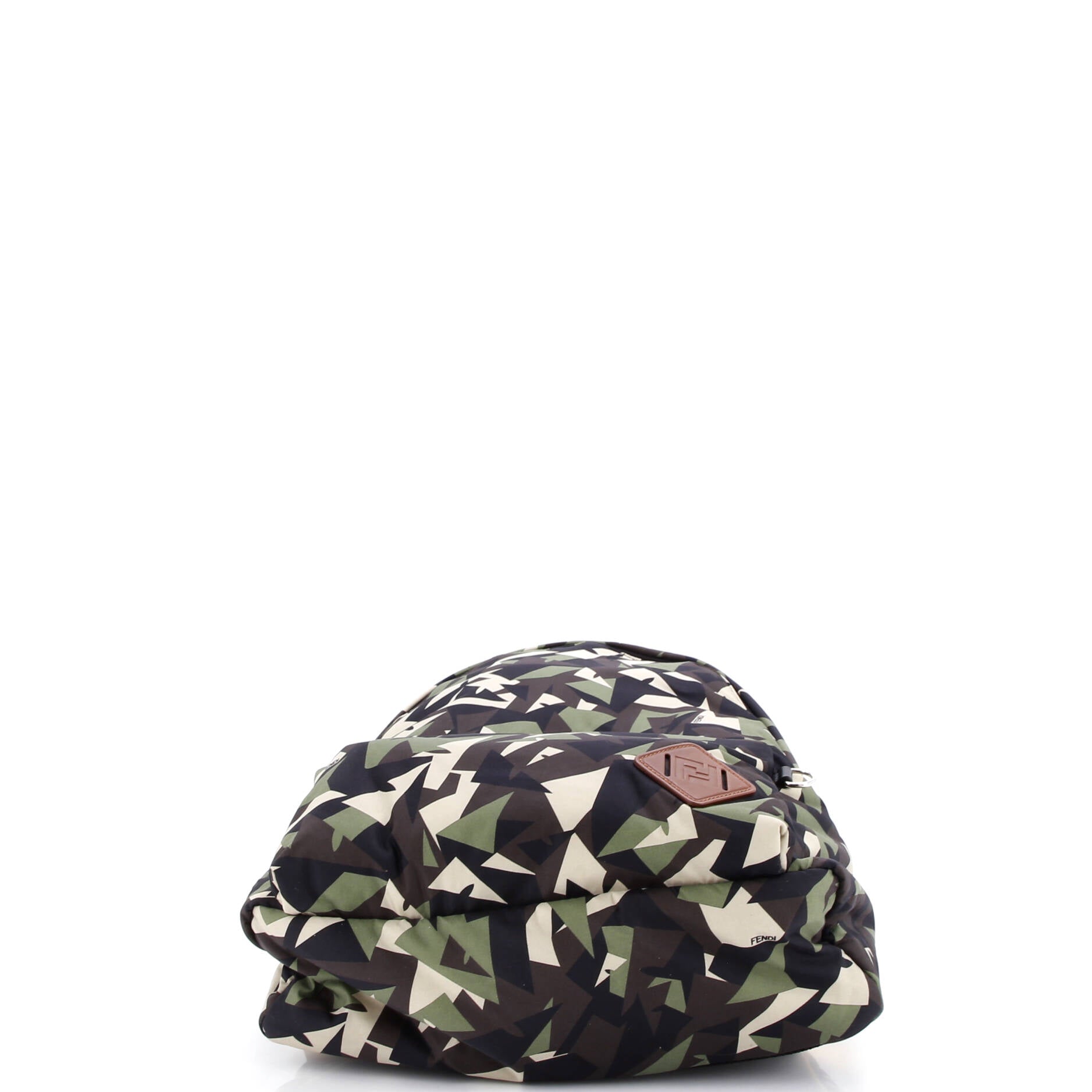 Front Pocket Backpack Printed Nylon Large