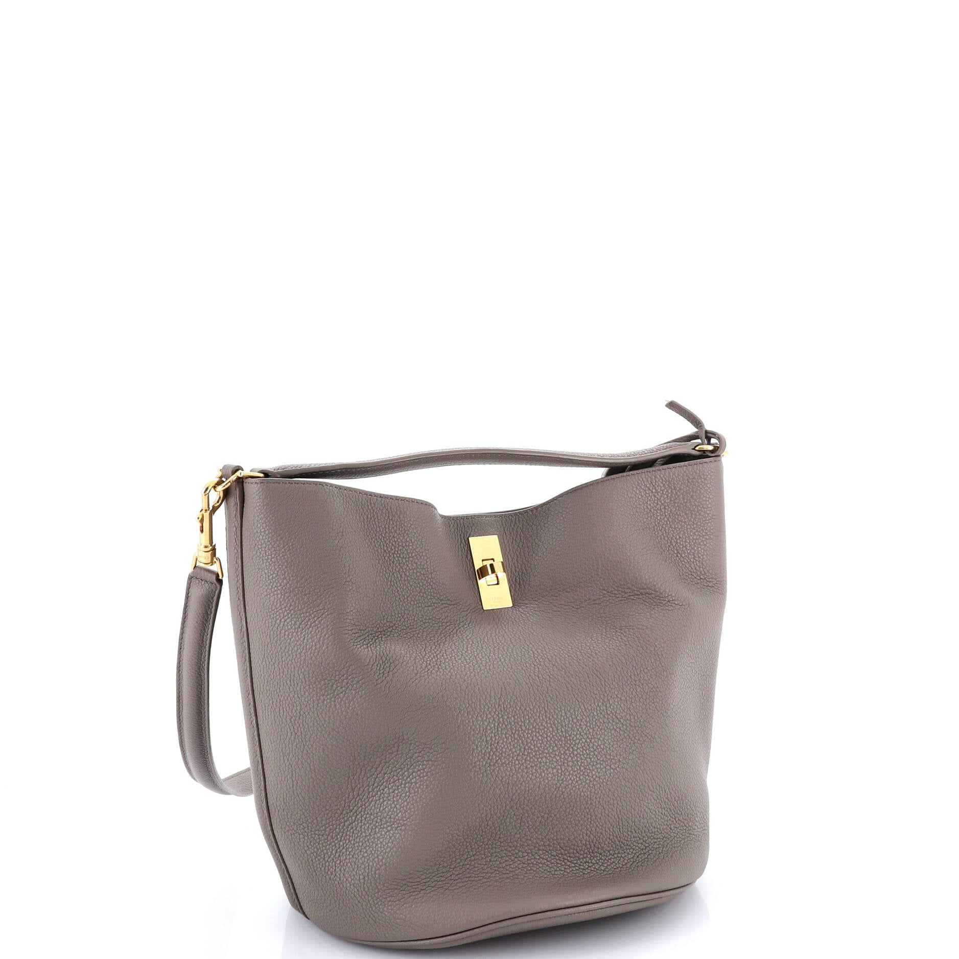 Bucket 16 Bag Leather