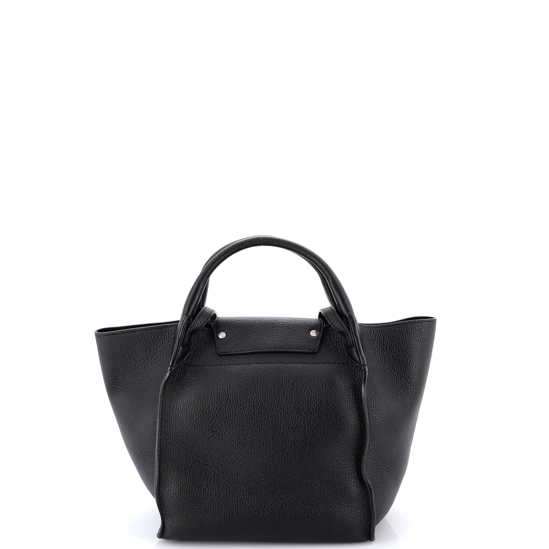 Big Bag Grained Calfskin Small