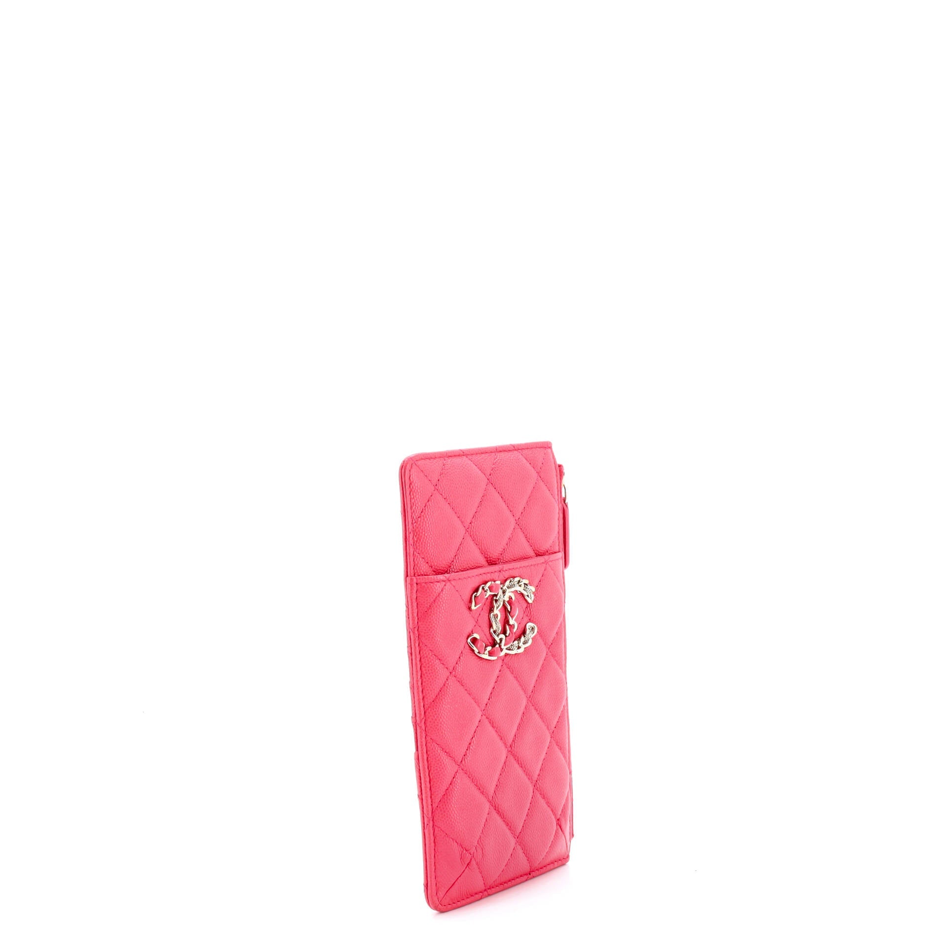 19 Classic Phone Case Pouch Quilted Lambskin