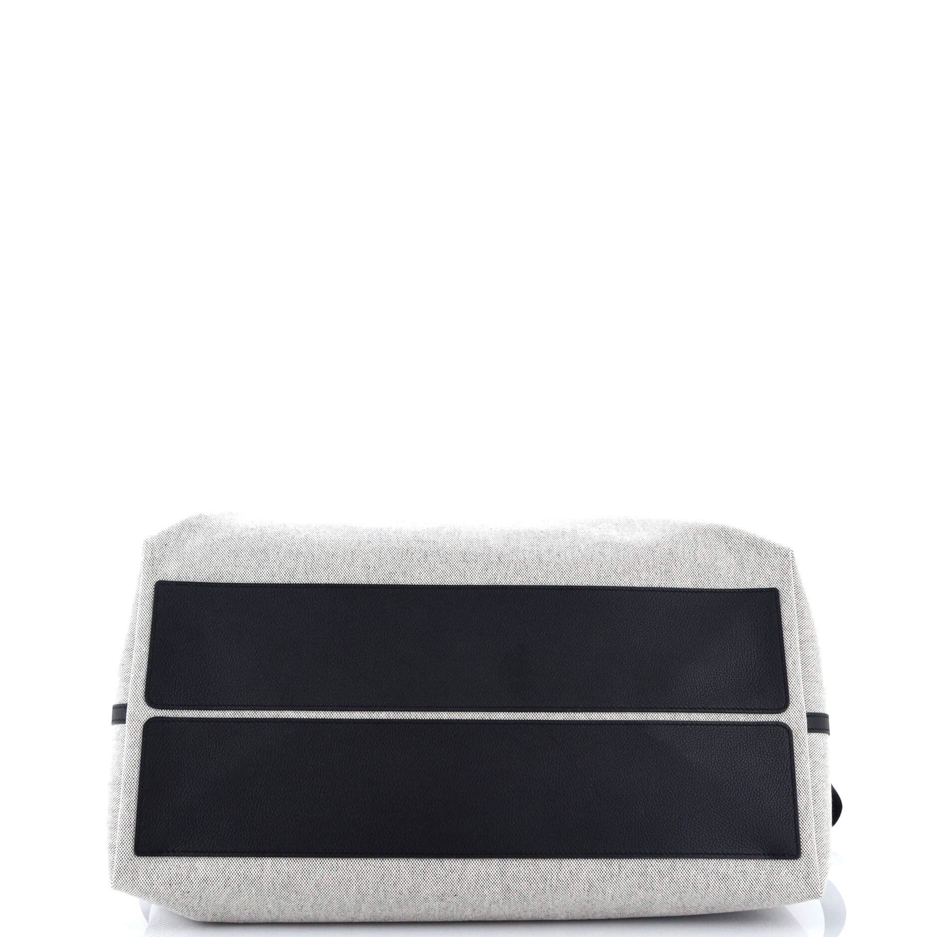 R.M.S Weekender Bag Toile and Leather