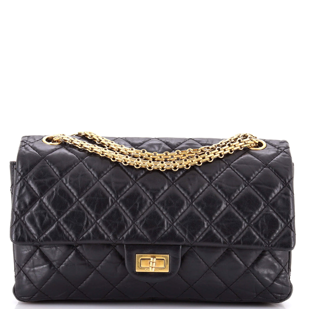 Reissue 2.55 Flap Bag Quilted Aged Calfskin 226