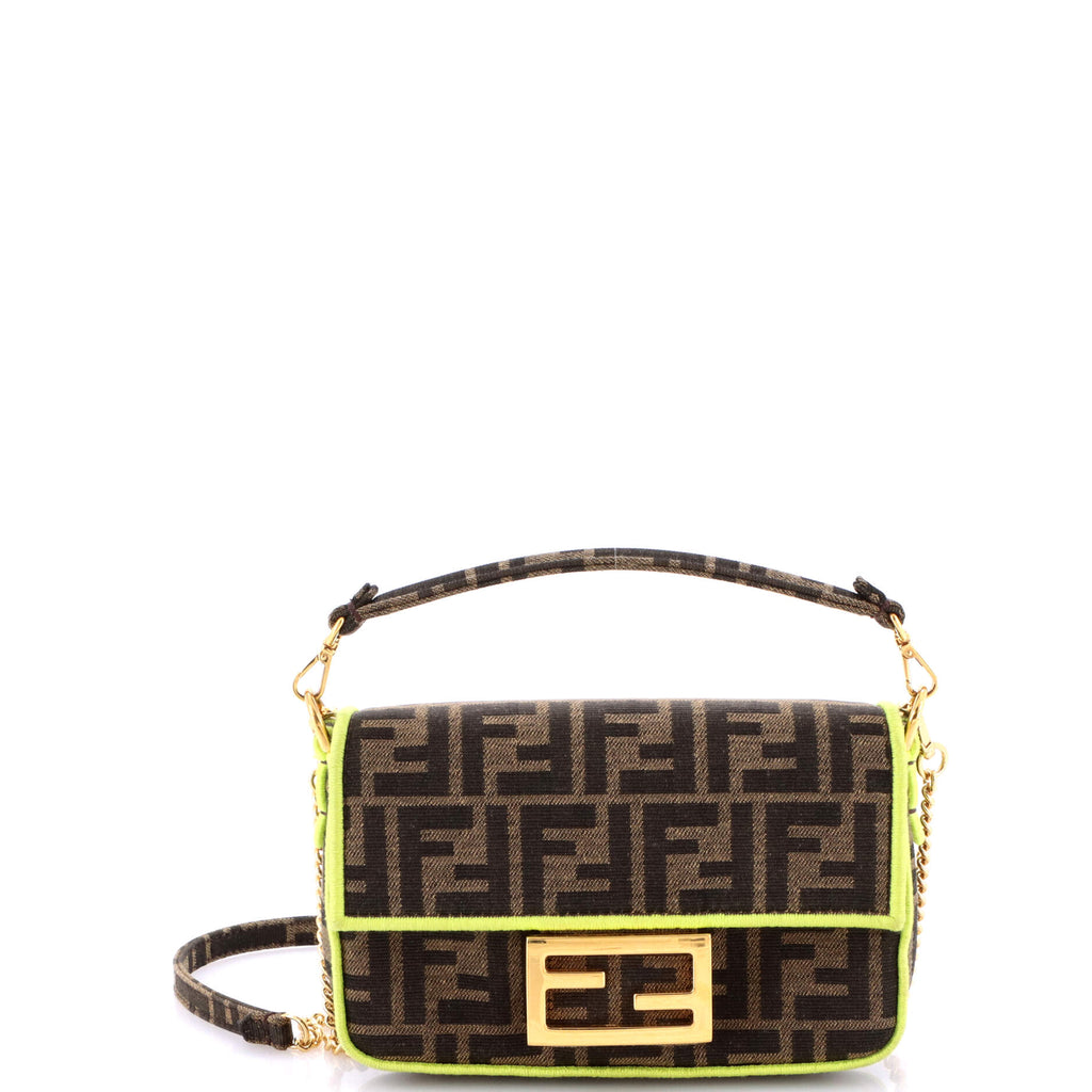 Baguette NM Bag Zucca Canvas Mini