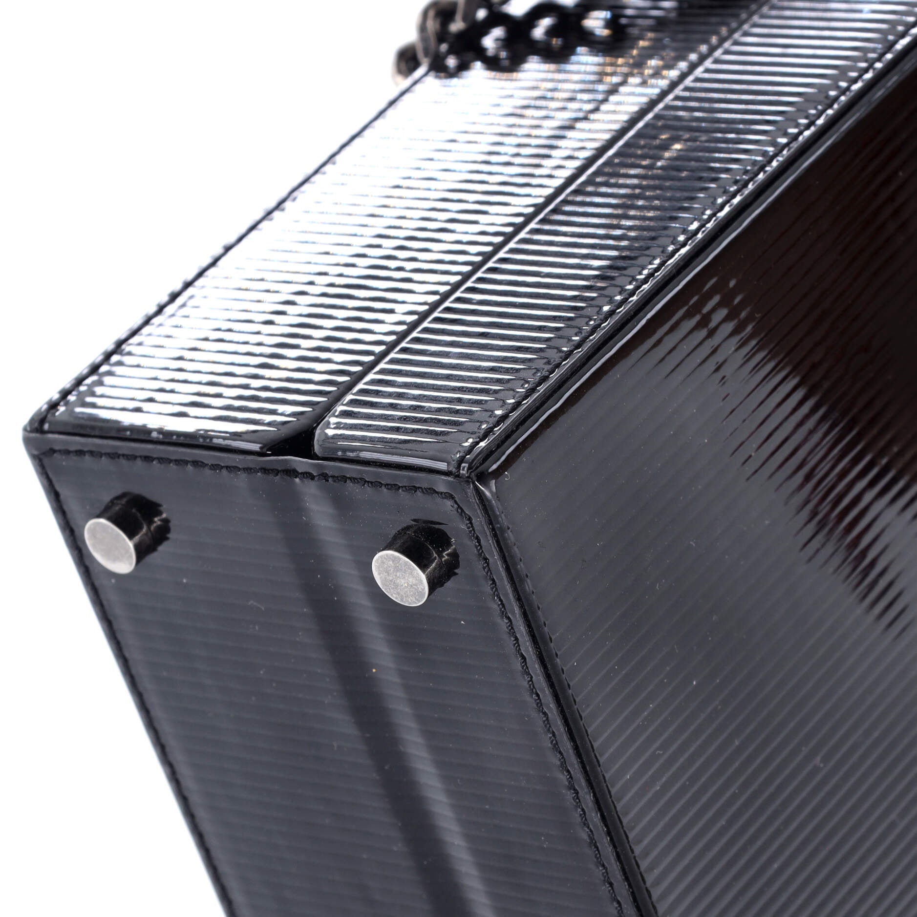 Nan Box Bag Textured Patent